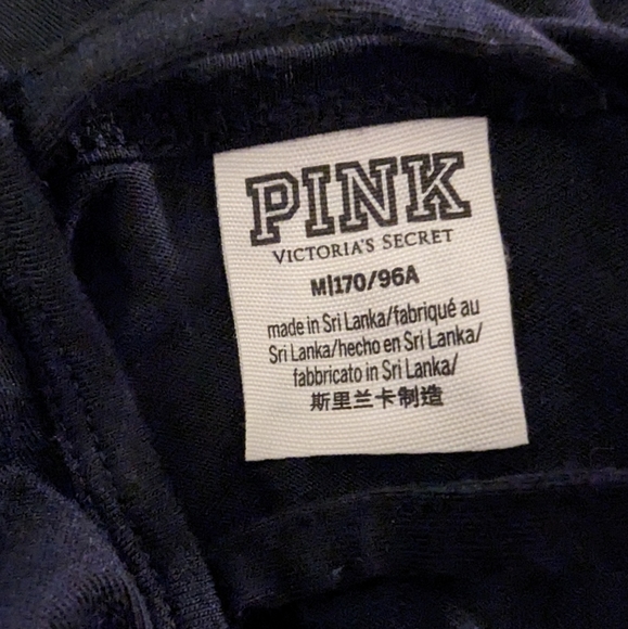 NWOT Black PINK VS Long sleeve shirt - Picture 3 of 3
